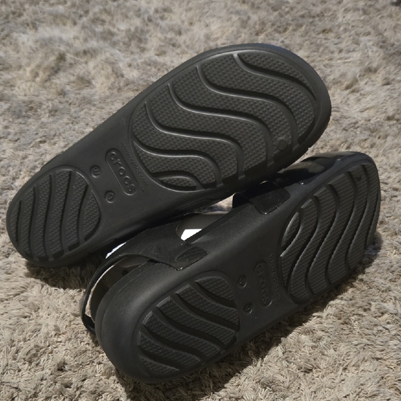 CROCS Melissa Jelly Black Sandals - Picture 7 of 7